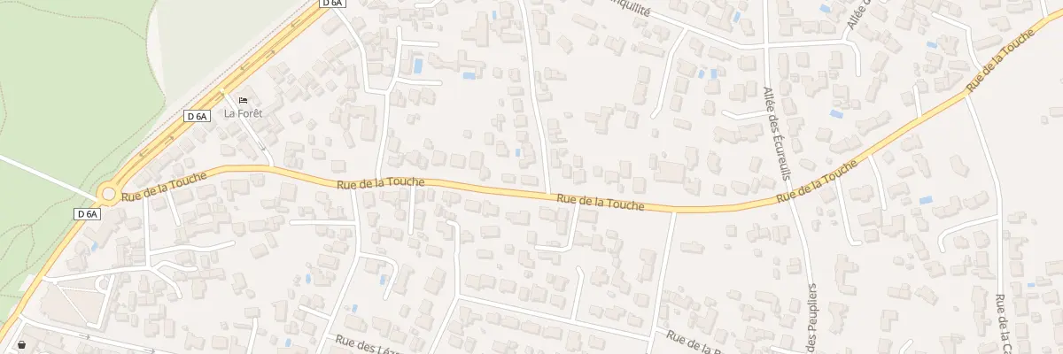 Plan du 132B Rue de la Touche à Saint-Hilaire-de-Riez