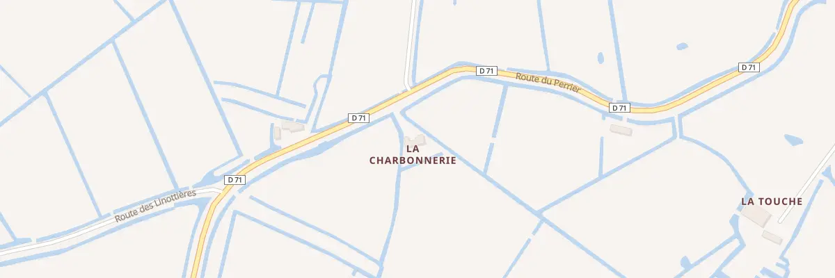 Plan du 85 Rue du perrier à Sallertaine