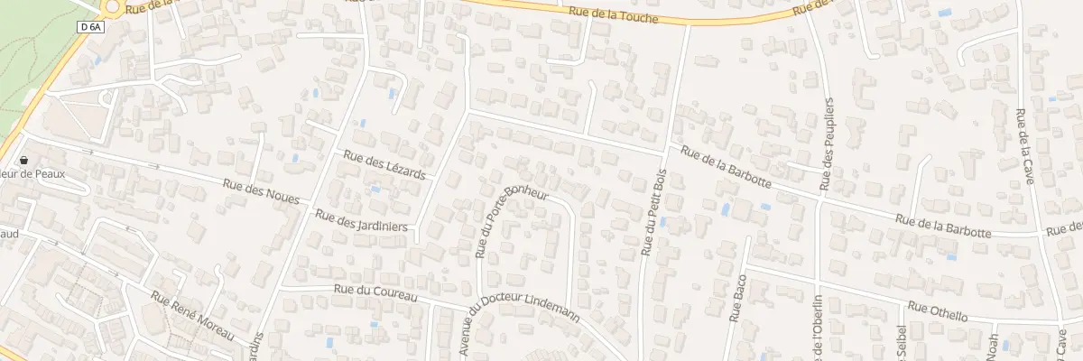 Plan du 21 Rue du Porte Bonheur à Saint-Hilaire-de-Riez