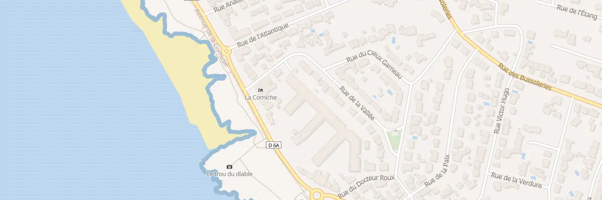 Plan du 125 Av de la Corniche à Saint-Hilaire-de-Riez