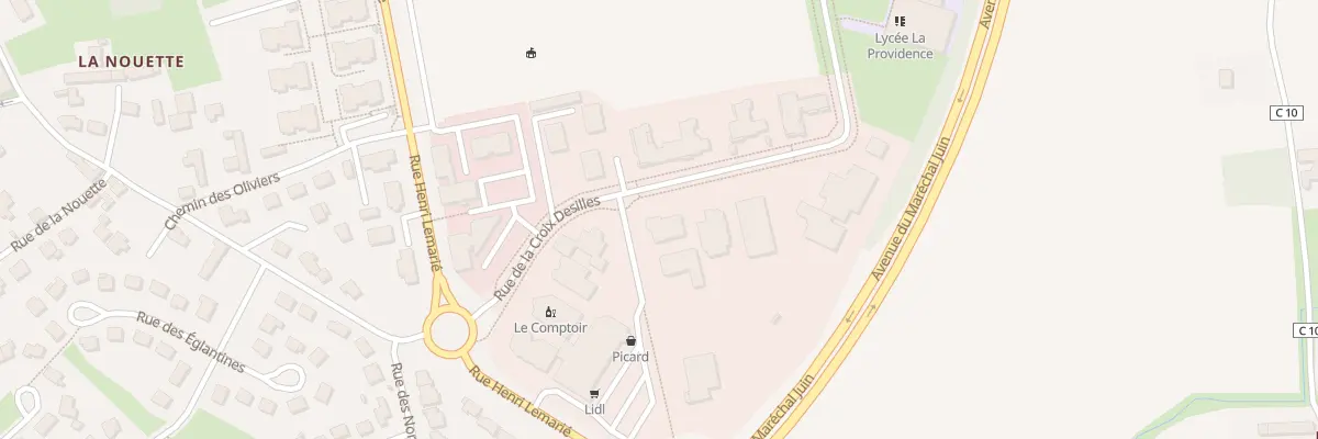 Plan du 20B Rue de la Croix Desilles à Saint-Malo