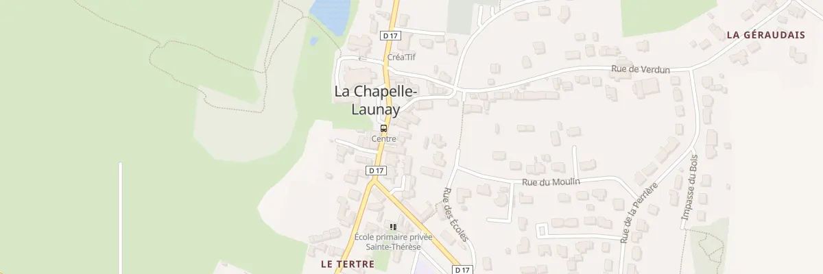 Plan du 13 Rue de l’eglise à La Chapelle-Launay