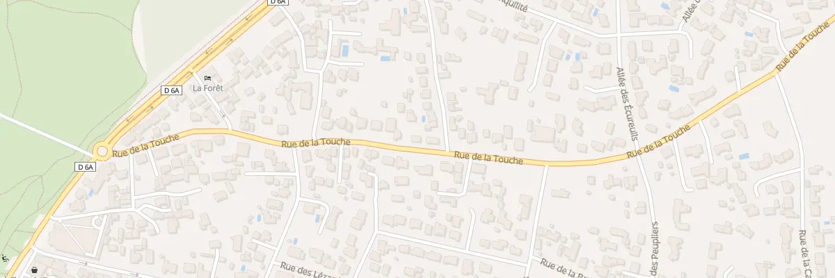 Plan du 134 Rue de la Touche à Saint-Hilaire-de-Riez