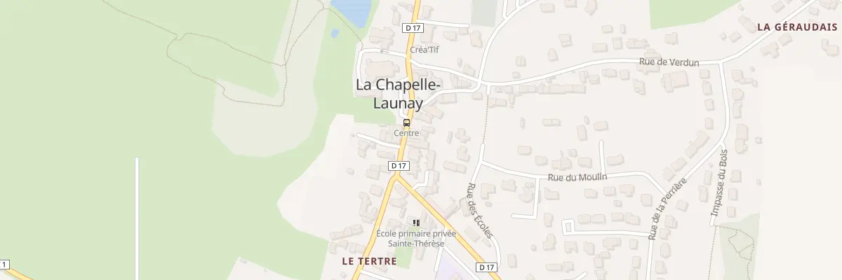 Plan du 17 Rue de l’eglise à La Chapelle-Launay