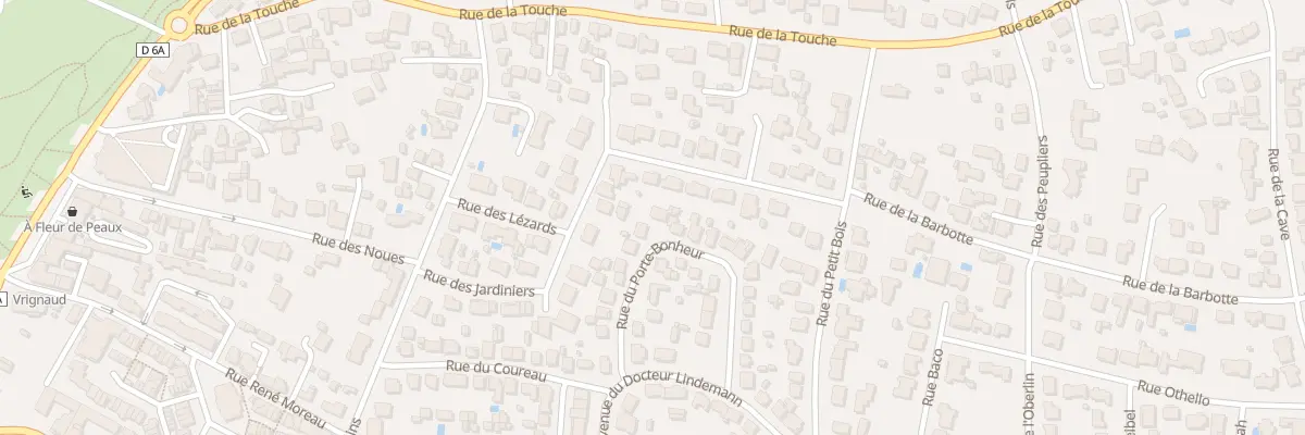 Plan du 17 Rue du Porte Bonheur à Saint-Hilaire-de-Riez