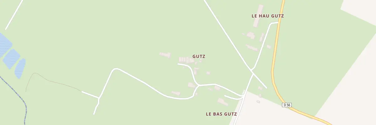 Plan du 8 Gutz à Renac
