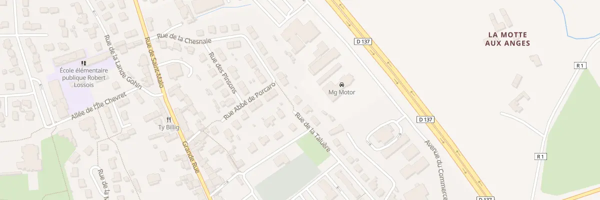 Plan du 1 Rue de Taluere à Saint-Jouan-des-Guérets