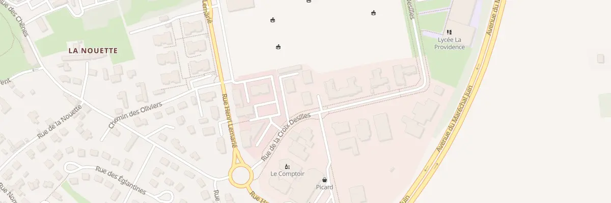 Plan du 9 Rue de la Croix Desilles à Saint-Malo