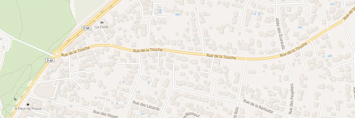 Plan du 191 Rue de la Touche à Saint-Hilaire-de-Riez