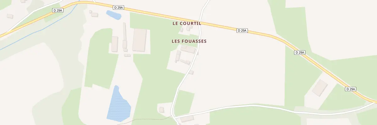 Plan du 6 Les Fouasses à Saint-Hélen