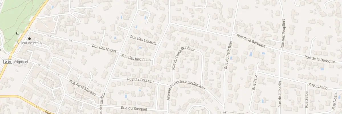 Plan du 9 Rue du Porte Bonheur à Saint-Hilaire-de-Riez