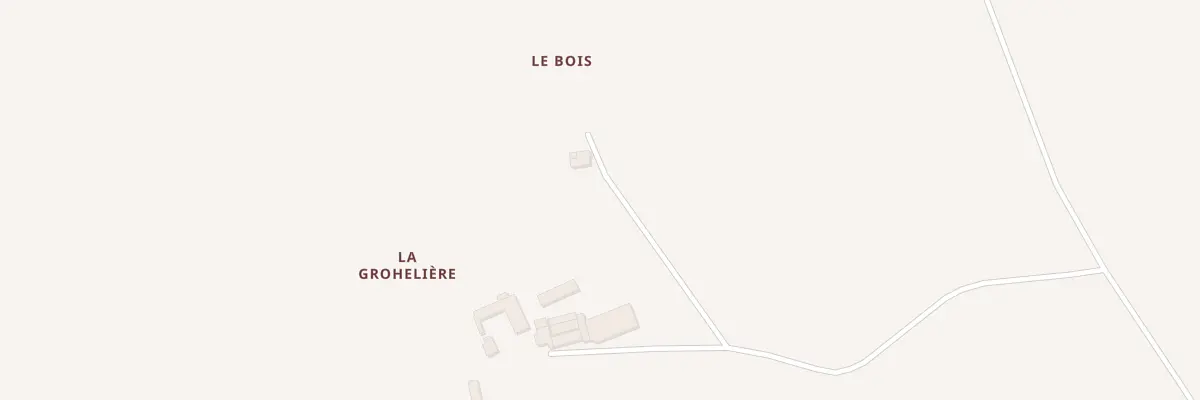 Plan du 5016 Le BOIS à Bédée