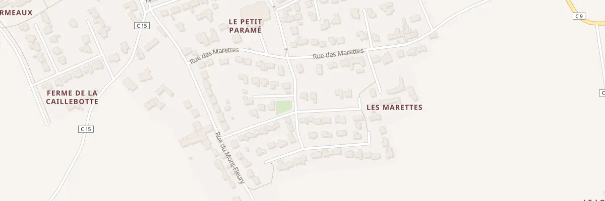Plan du 1 Imp du Clos Malbois à Saint-Malo