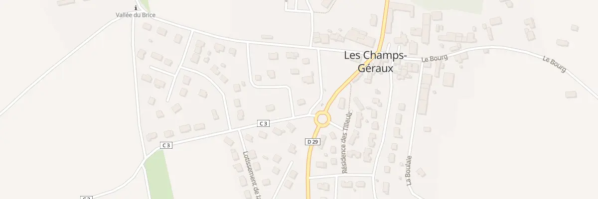 Plan du 9 Dom de la Gatinais aux Champs-Géraux