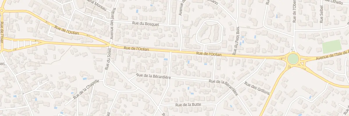 Plan du 1 Rue des Taudes à Saint-Hilaire-de-Riez