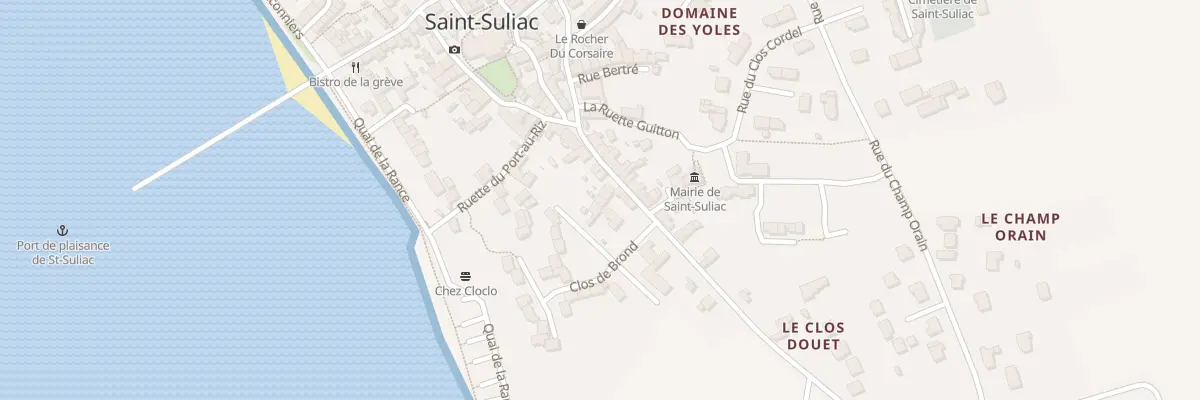 Plan du 20 Rue Chaize à Saint-Suliac
