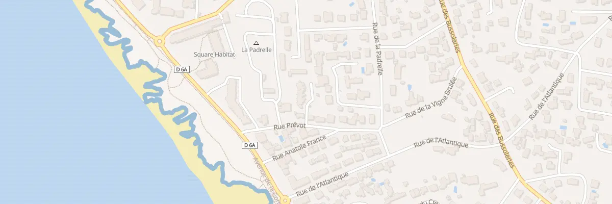 Plan du 15 Rue Prévôt à Saint-Hilaire-de-Riez