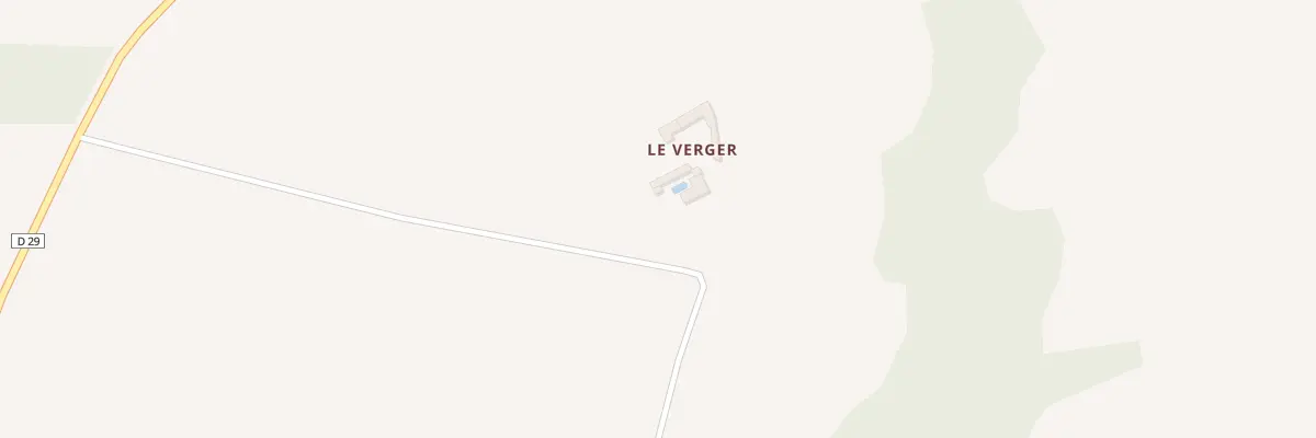 Plan du 4 Le Verger à Évran