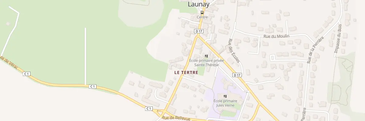 Plan du 6 Rue du tertre à La Chapelle-Launay
