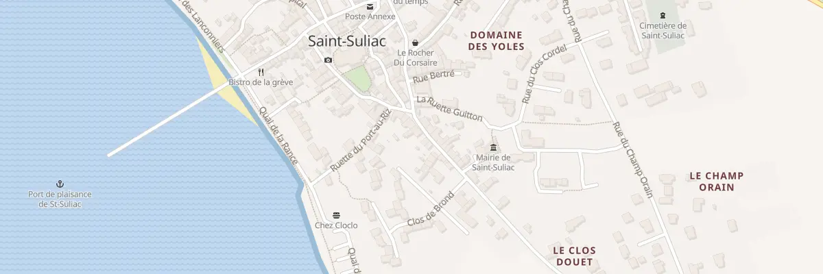 Plan du 12 Rue Chaize à Saint-Suliac
