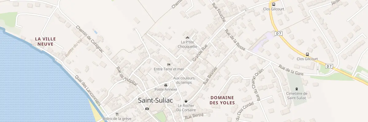Plan du 1 Rue des Rouesis à Saint-Suliac