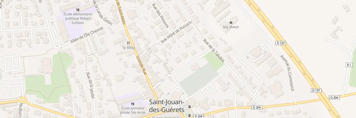Plan du 3 Rue Rabasse à Saint-Jouan-des-Guérets