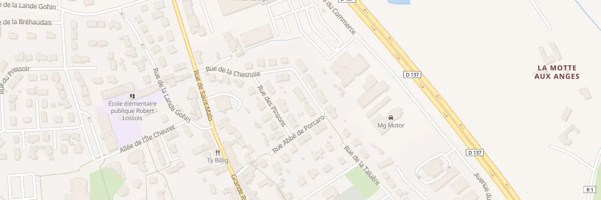 Plan du 16 Rue de la Chesnaie à Saint-Jouan-des-Guérets