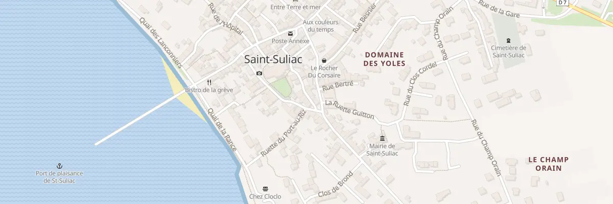 Plan du 9 Ruet Dom Jean à Saint-Suliac