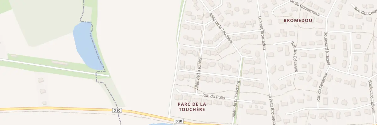 Plan du 19 Rue des Grandes Grées à Montfort-sur-Meu