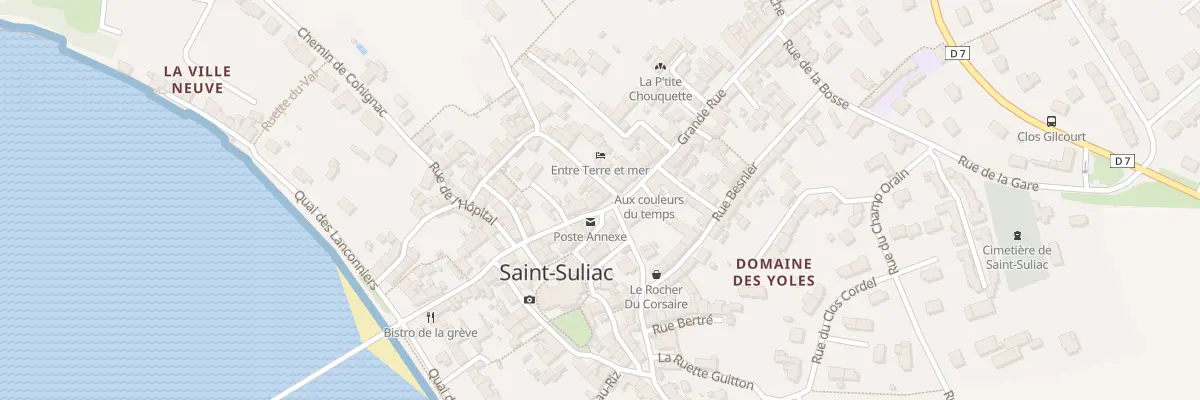 Plan du 2 Pl du Carrouge à Saint-Suliac