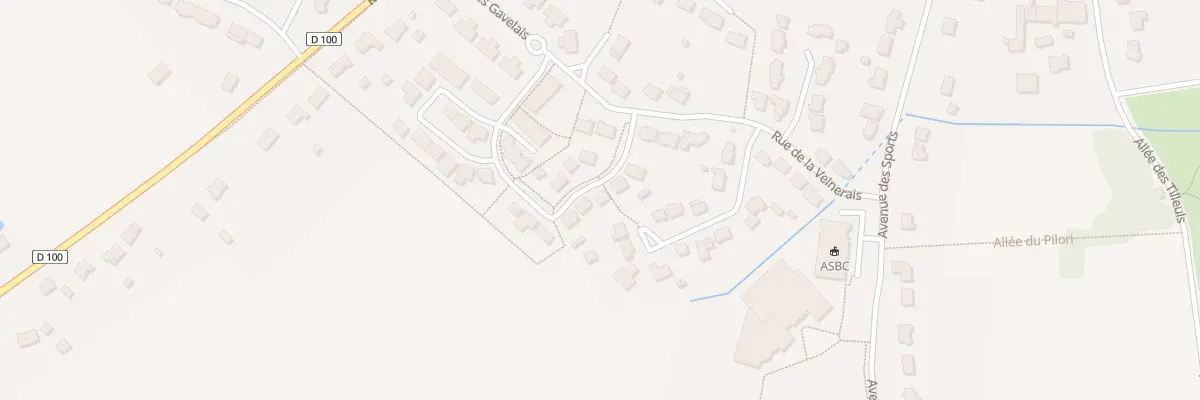 Plan du 12 Rue Docteur Paul Verliac à Campbon