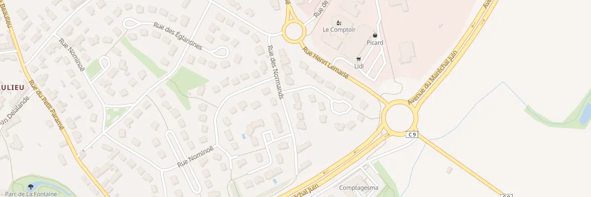 Plan du 10 Rue des Normands à Saint-Malo