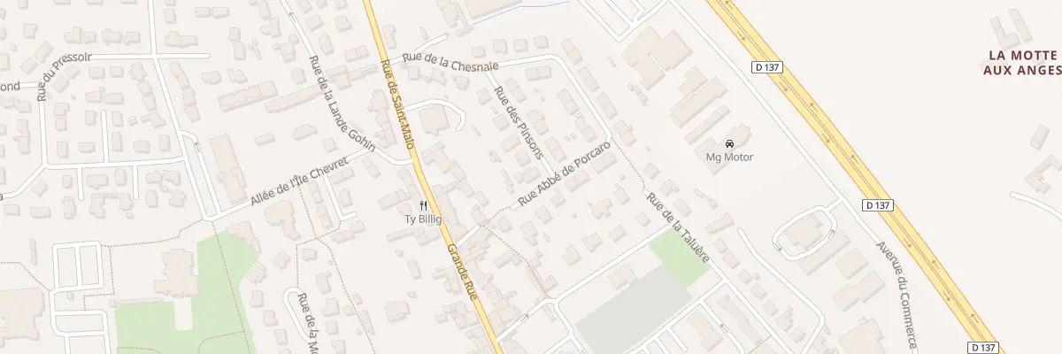 Plan du 6 Rue Abbé de Porcaro à Saint-Jouan-des-Guérets