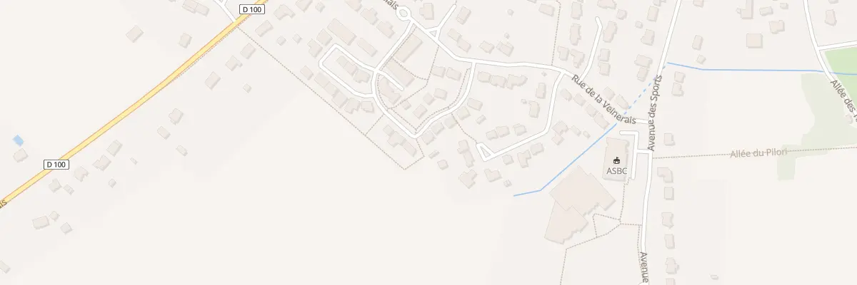 Plan du 8 Rue Docteur Paul Verliac à Campbon