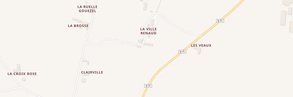 Plan du 5139 La Ville Renaud à Saint-Pern