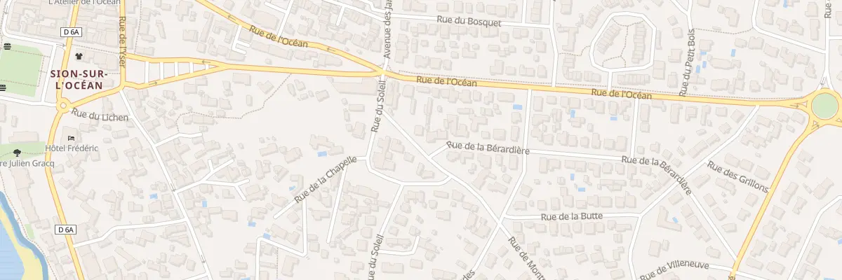 Plan du 5 Rue de Montmidi à Saint-Hilaire-de-Riez