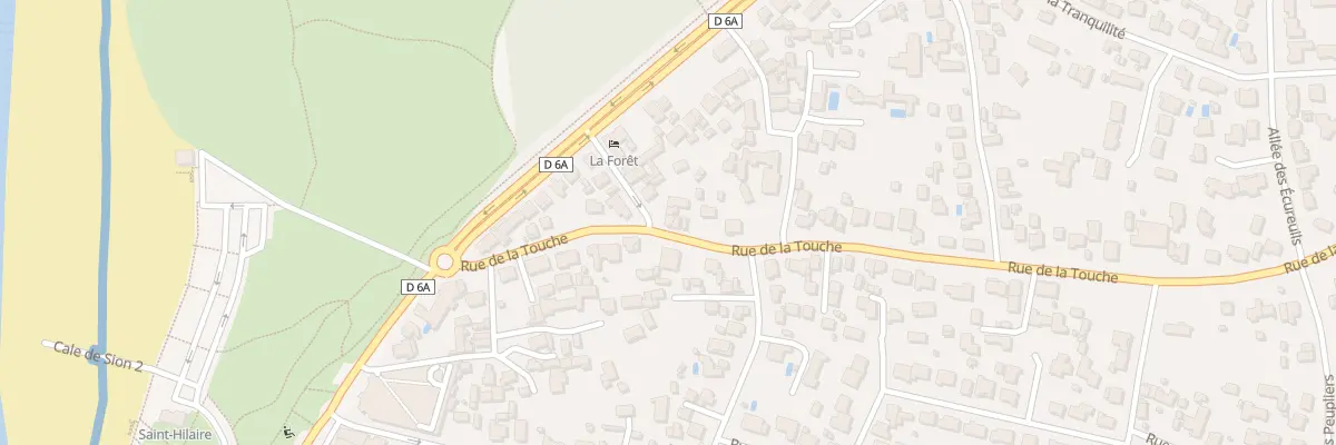 Plan du 162T Rue de la Touche à Saint-Hilaire-de-Riez