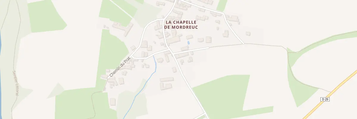 Plan du 6 La Chapelle de Mordreuc à Pleudihen-sur-Rance