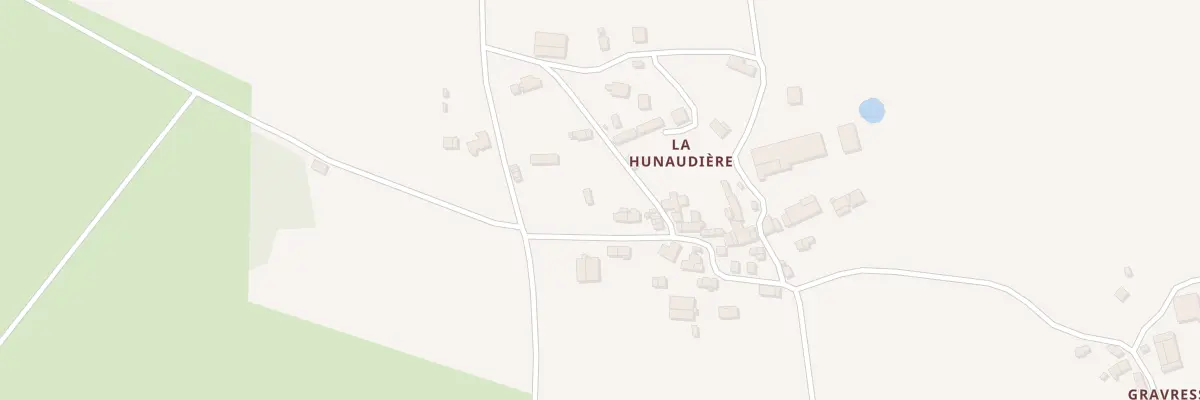 Plan du 6037 La Hunaudiere à Avessac