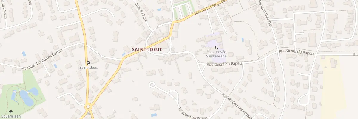 Plan du 2 Rue du Colonel Armand à Saint-Malo