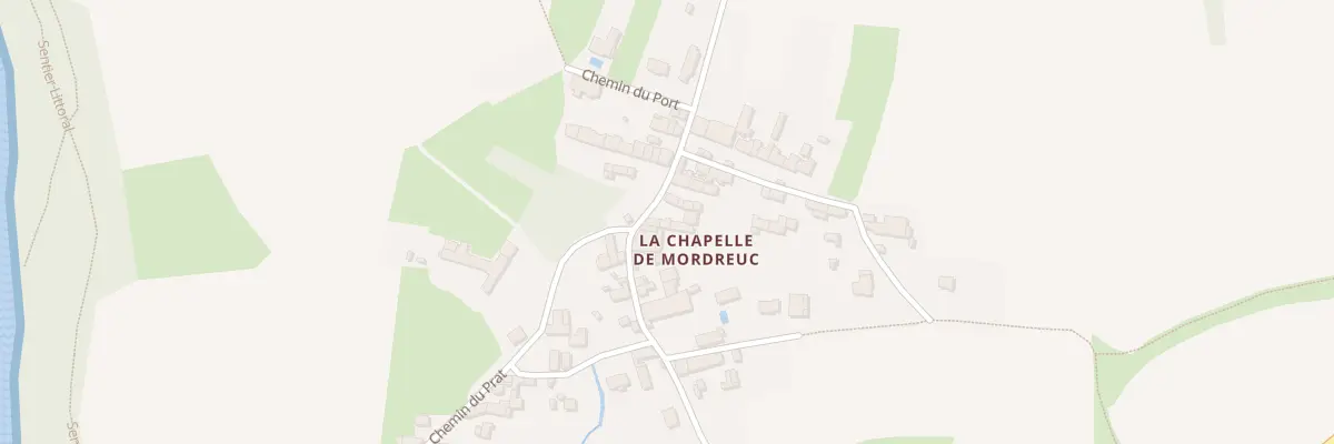 Plan du 16B La Chapelle de Mordreuc à Pleudihen-sur-Rance