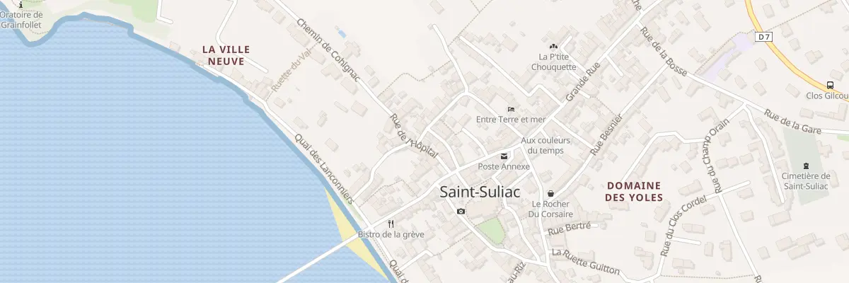Plan du 10 Rue de l’Hôpital à Saint-Suliac