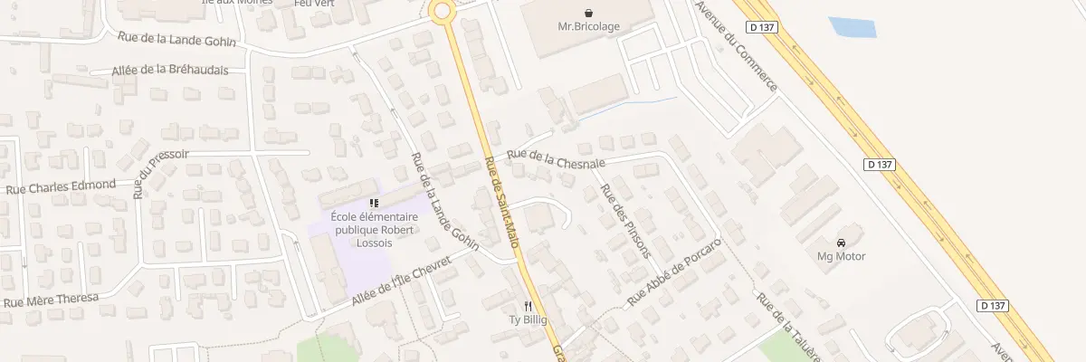 Plan du 4 Rue de la Chesnaie à Saint-Jouan-des-Guérets