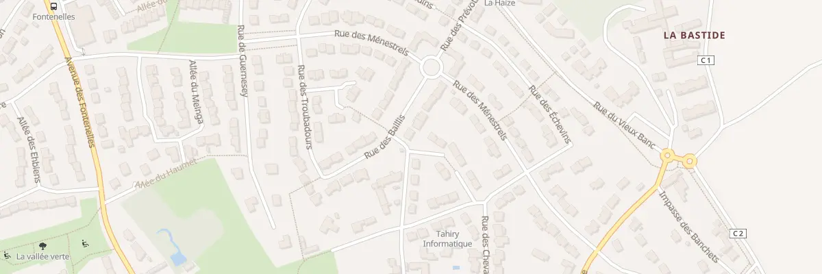 Plan du 11 Rue des Baillis à Saint-Malo