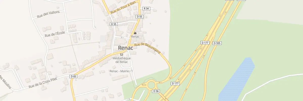 Plan du 16 Rue de Beauregard à Renac