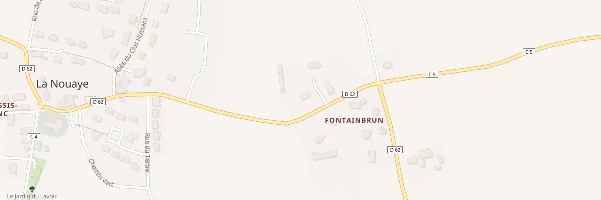 Plan du 5072 A Fontainbrun à La Nouaye