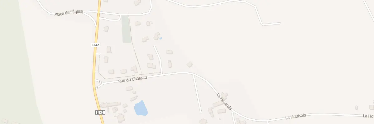Plan du 7 Rue du Château à Bovel