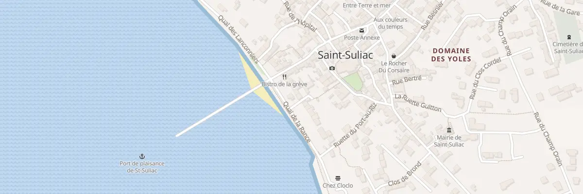 Plan du 11 Quai de Rance à Saint-Suliac