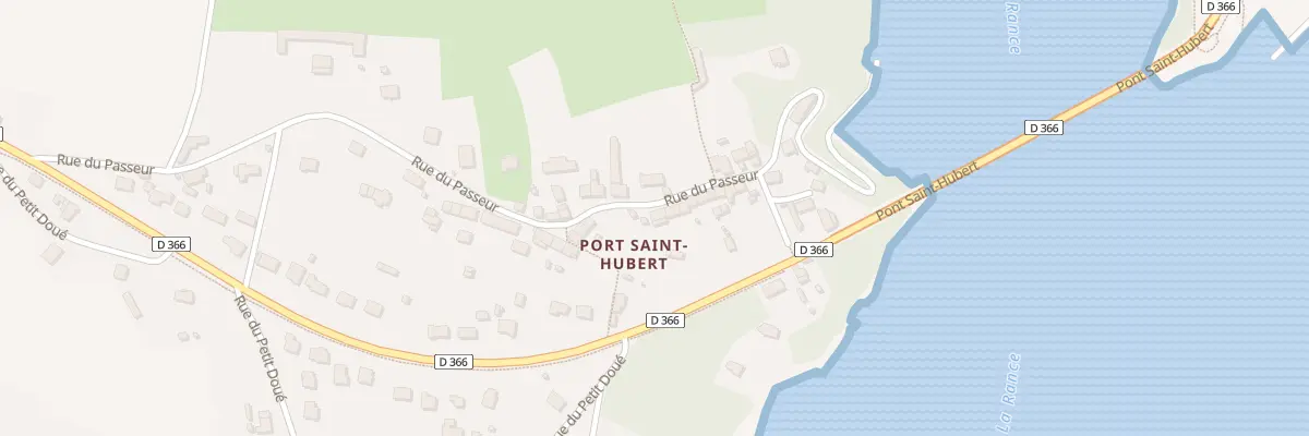 Plan du 36 Rue du Passeur à Plouër-sur-Rance