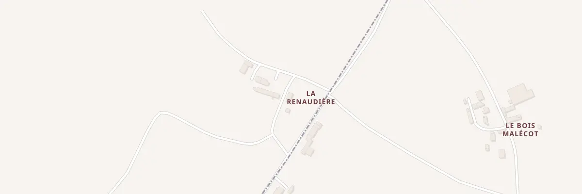 Plan du 5570 La Renaudiere à Saint-Viaud